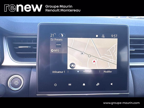 RENAULT Captur 1.6 E-Tech hybride 145ch Techno - Miniature 12