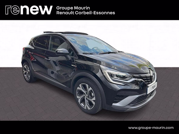 RENAULT Captur 1.3 TCe mild hybrid 160ch RS Line EDC - Vue 3