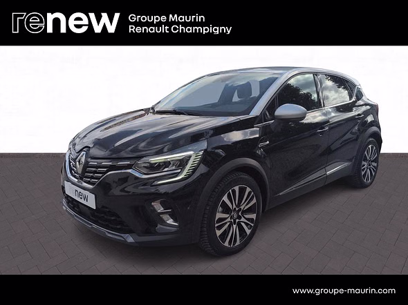 RENAULT Captur 1.6 E-Tech hybride rechargeable 160ch Initiale Paris -21 - Miniature 1