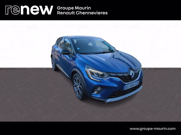 RENAULT Captur 1.6 E-Tech hybride 145ch Intens -21 - Vue 3