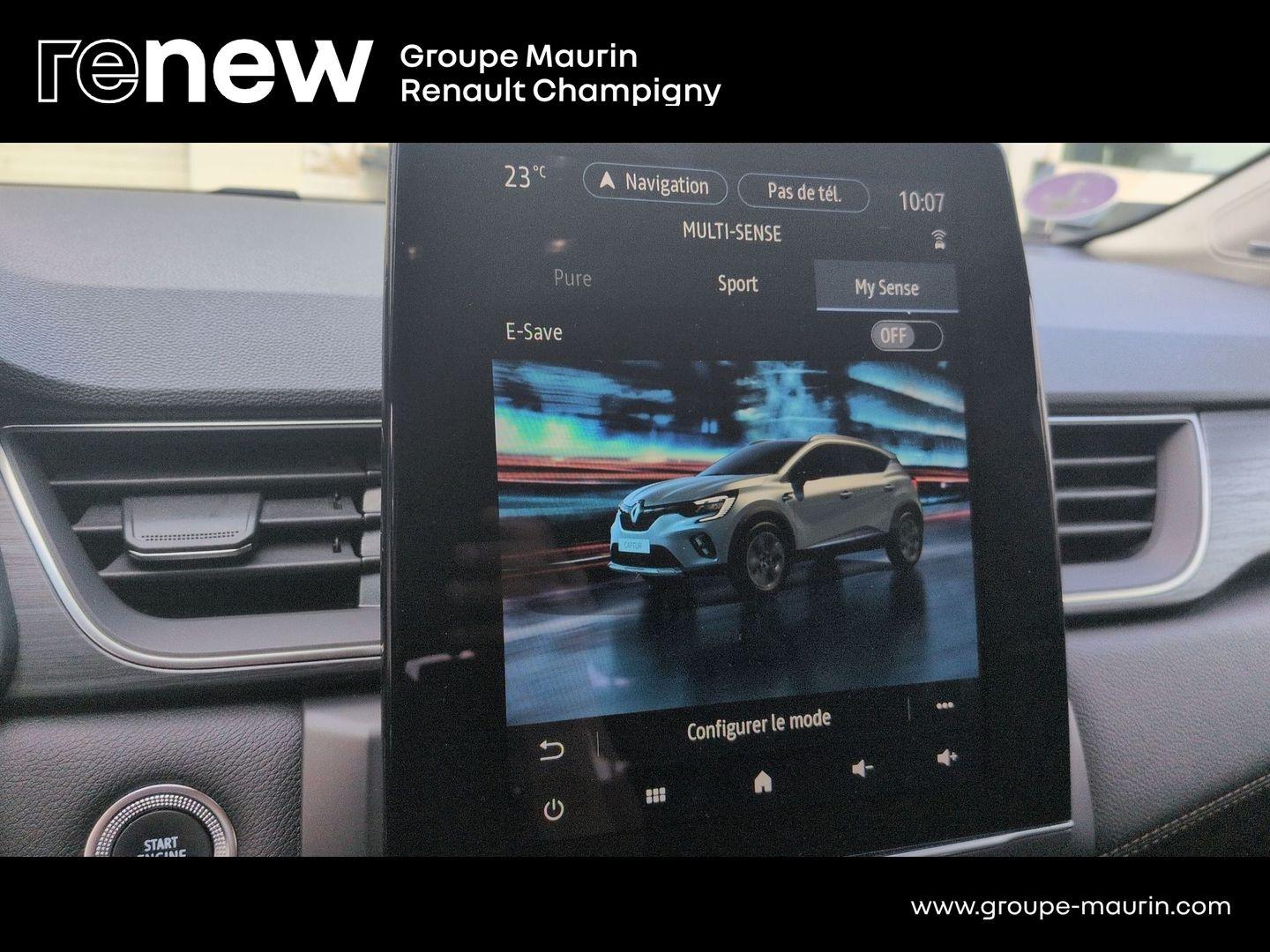 RENAULT Captur 1.6 E-Tech hybride rechargeable 160ch Initiale Paris -21 - Photo 31