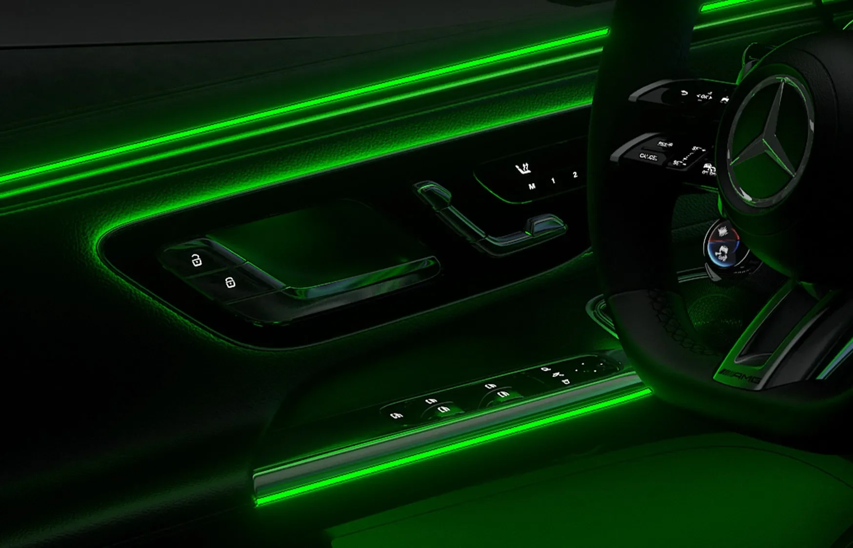 AMG EQE Berline intérieur 4
