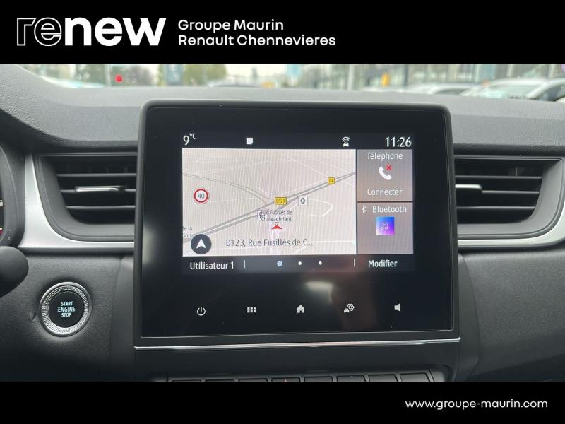 RENAULT Captur d’occasion à vendre à CHENNEVIÈRES-SUR-MARNE chez ADP - SOVEA 94 (Photo 11)